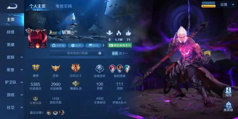 兄弟们贵六111个皮肤他正常吗