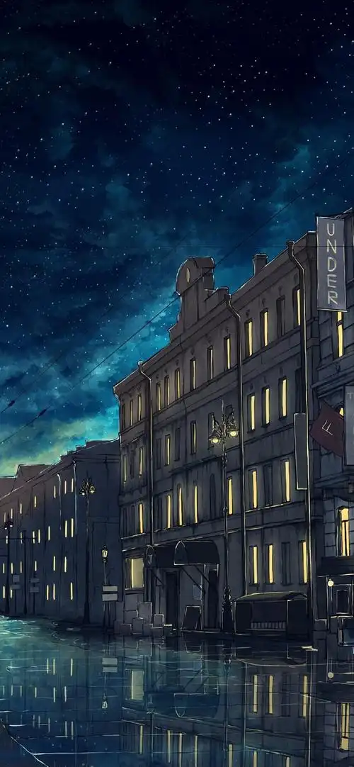 二次元动漫卡通场景高清手机壁纸