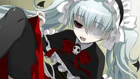 跪求一个动漫人物 白眼罩 红眼睛 蓝头发的名字