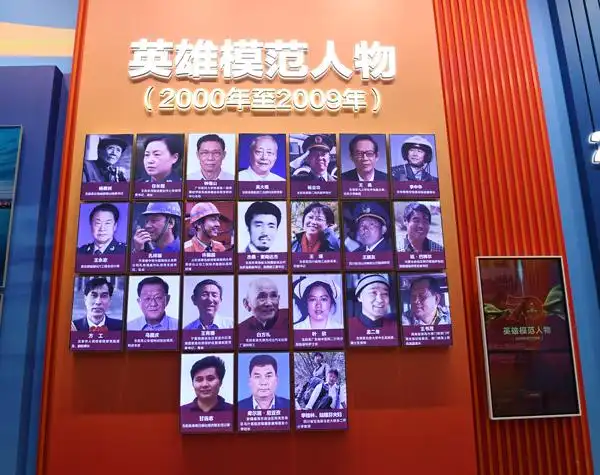 七面英雄模范人物墙上他们都是谁