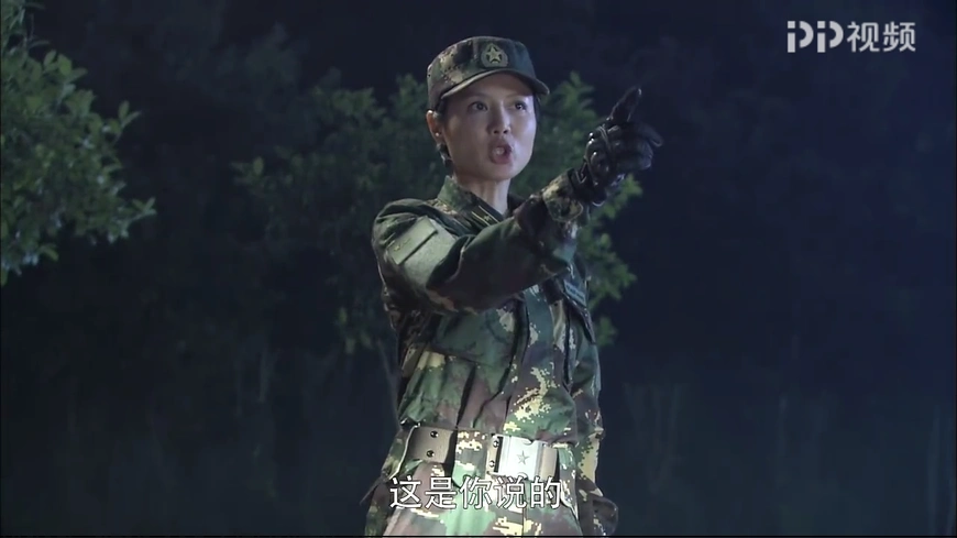 特种兵火凤凰,美女程愫饰演的军人角色谭晓琳图集欣赏