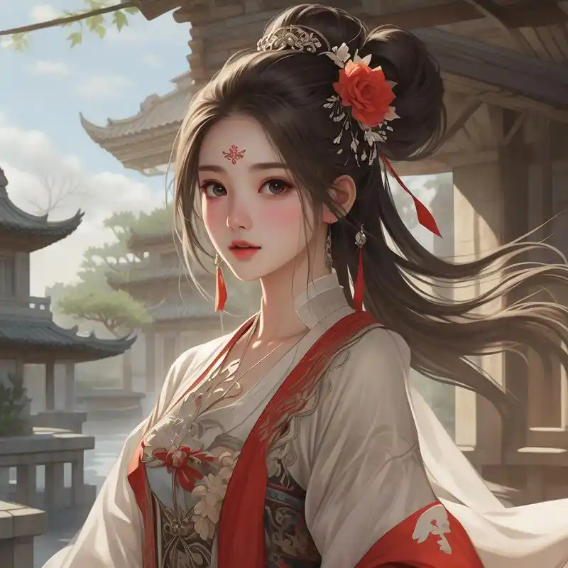 这些唯美的动漫女生头像,仿佛穿越时空,带你领略古代女子的温婉与坚韧