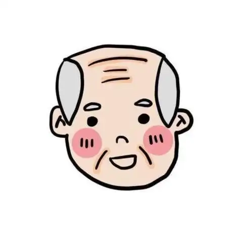 卡通老太太头像