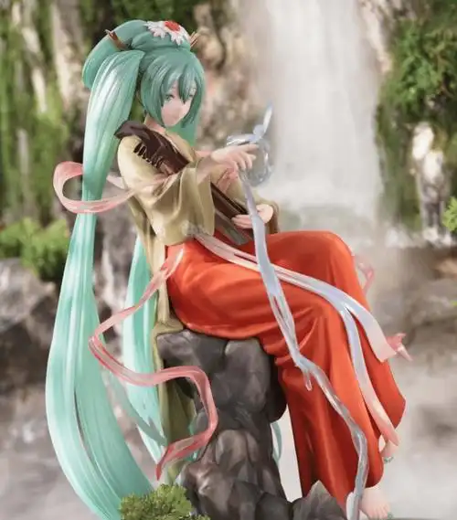 初音未来高山流水手办先行官图过年胖了十斤的葱娘