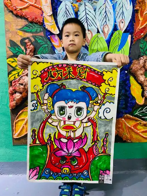 大美画馆～创意中级班《哪吒》