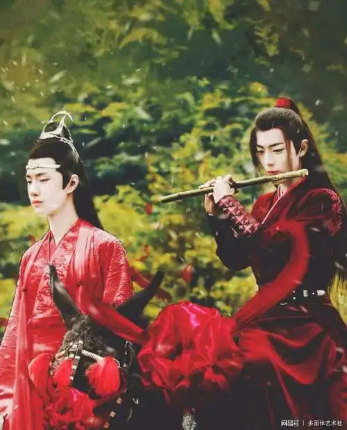 陈情令忘羡大婚照来袭问灵十三载终得一归人