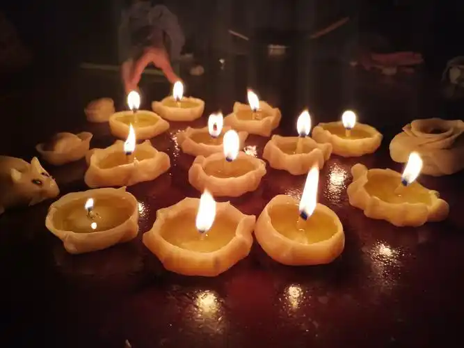 点一盏灯,祈福平安