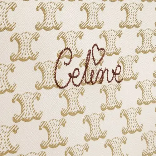 新包| celine 上架 520 限定系列手袋和配饰:手绘风格爱心刺绣