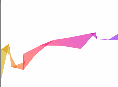 evanyou效果-彩带的实现,效果如下