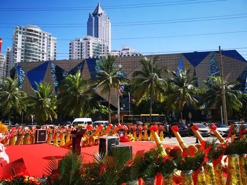 庆典仪式现场隆重热烈