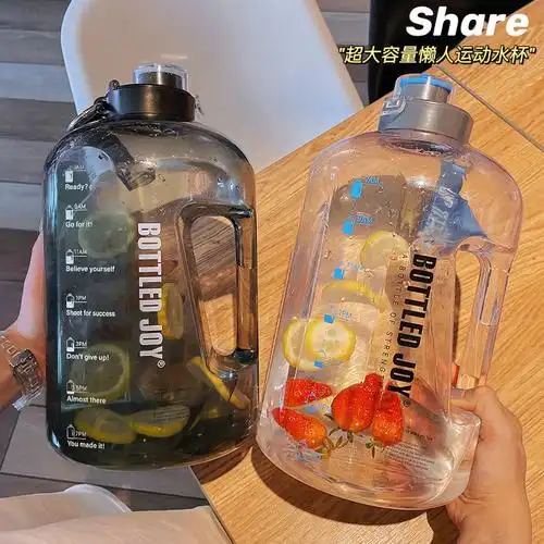 王俊凯同款水杯大容量水壶吨吨桶网红吨吨杯男女2021夏新款水桶型