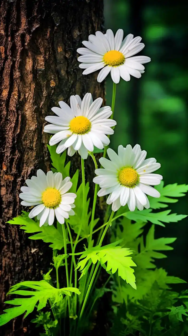 雏菊,一朵朴实无华的花,却散发着清新的芬芳,仿佛是大自然赋予 - 抖音