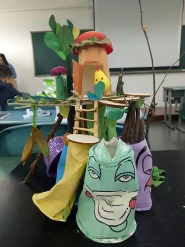 立体构成作业 主题:环保