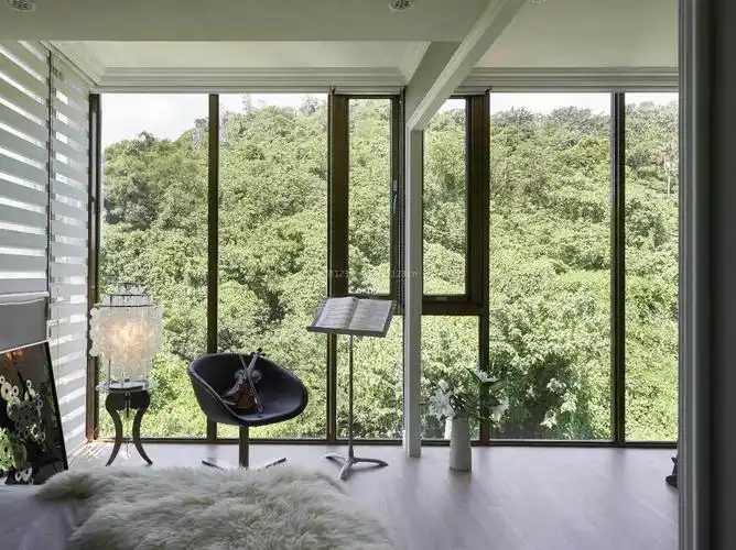 大户型室内落地窗装修设计效果图片