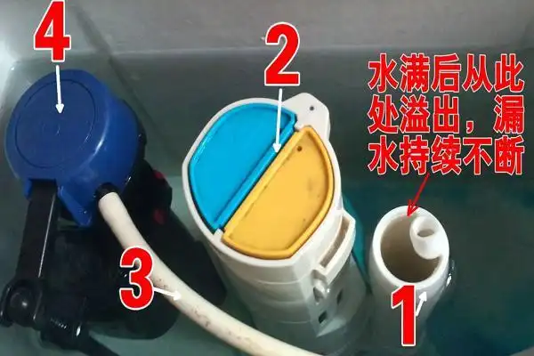 还有排水孔和进水孔的直径,然后再来确定马桶冲水阀的尺寸