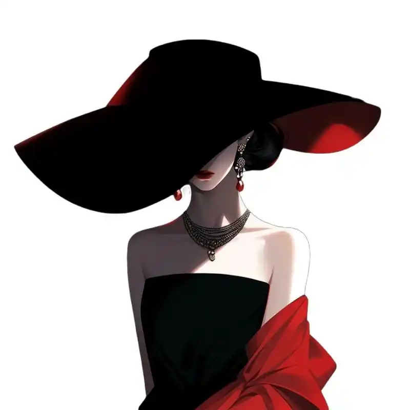 白色背景|优雅神秘女生头像 应宝子要求 把之前黑色底的换成了白色底