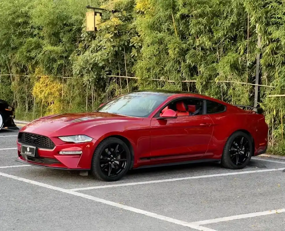 福特野马黑耀魅影特别版7815.现车在售 20款20年中规野马  - 抖音