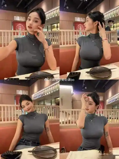 看两个d以上的胸,讲真的,我也喜欢看大胸,一般280以上就比较大啦,300