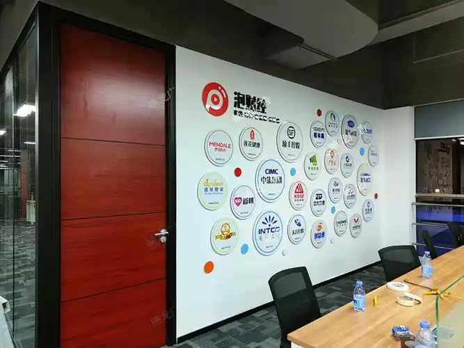 深圳客户logo墙-品牌展示墙制作