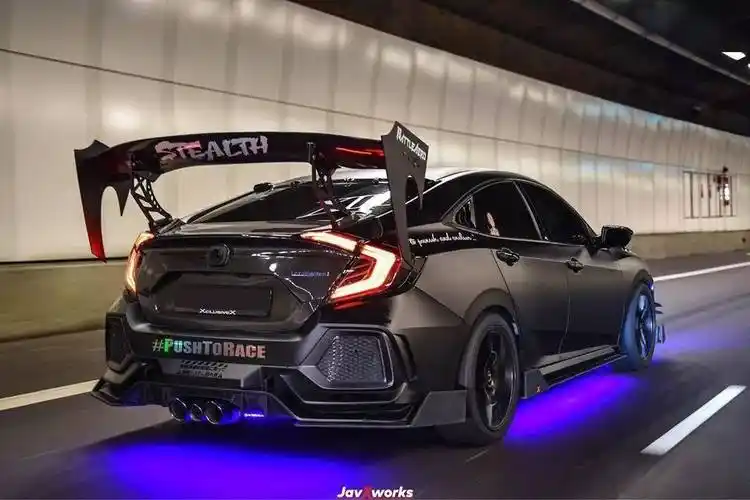 思域不改说不过去啊十代思域改装合集