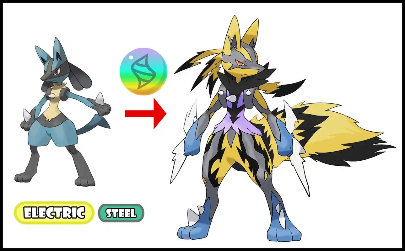 精灵宝可梦:路卡利欧的8种"全新"mega进化形态,你喜欢哪种?