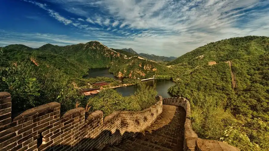 壮观唯美的长城风景图片桌面壁纸