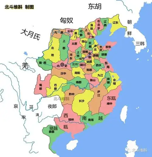 秦国历史地图变化看中国第一个大一统帝国是如何形成的