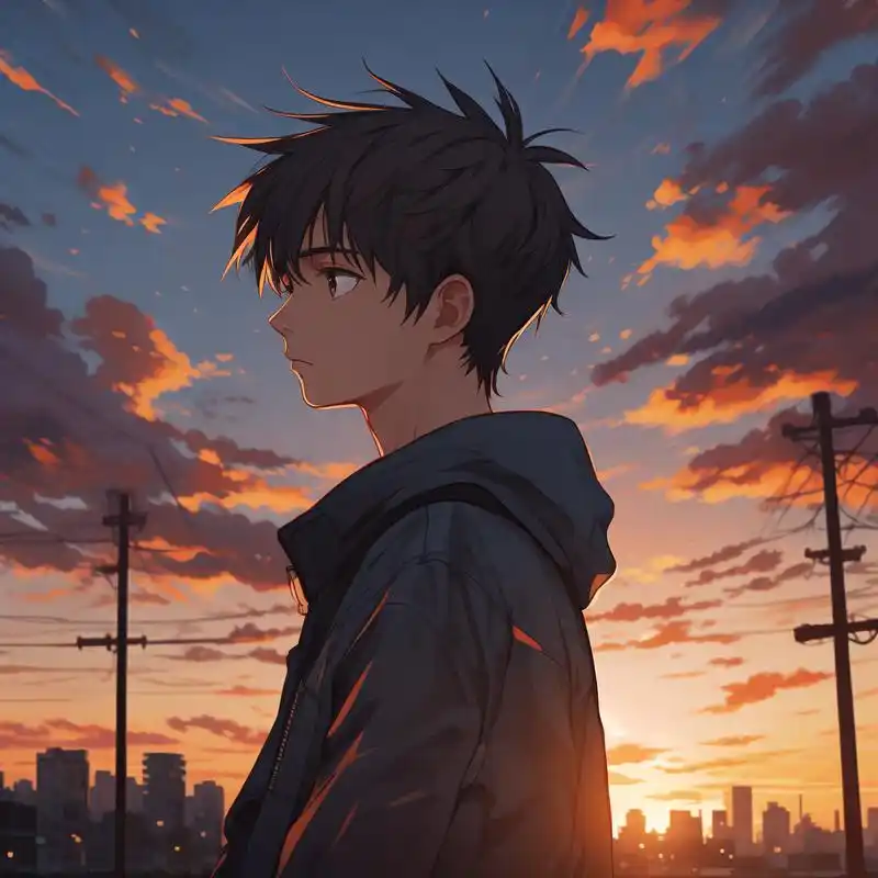 这些超帅的伤感男生头像,或许能表达你的心情.