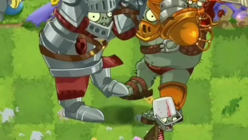 植物大战僵尸2 近卫巨人vs罗马巨人 十字军东征?(bushi)