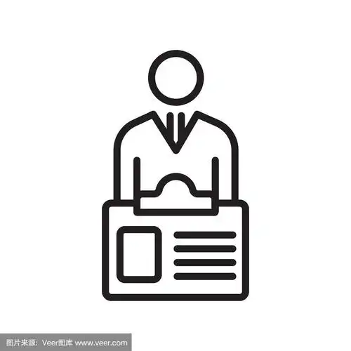 访客图标矢量标志和符号孤立在白色背景,访客标志的概念