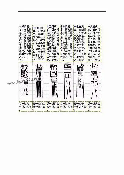 张天师祛病符法下载