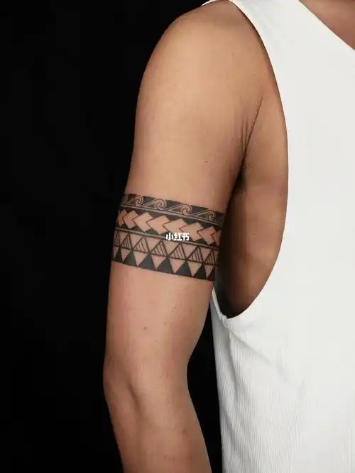 图腾臂环图腾纹身