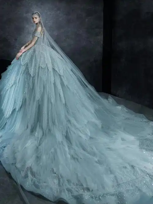 殿堂级高定婚纱系列一起养养眼吧