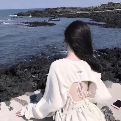 美女头像冷酷帅气侧脸你的美与我无关女生头像