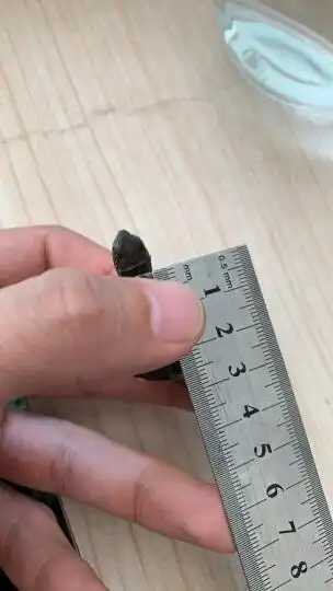 下单的3-4厘米,收到的一个三厘米,一个二点五厘米左右,差距有点大