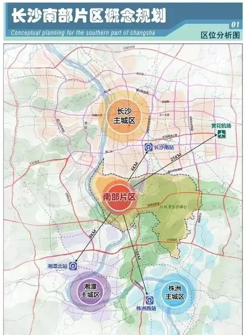 长沙南部片区产业发展规划重点内容