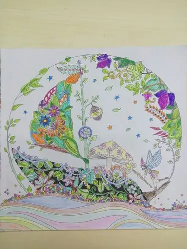 填色,配色,童话梦境