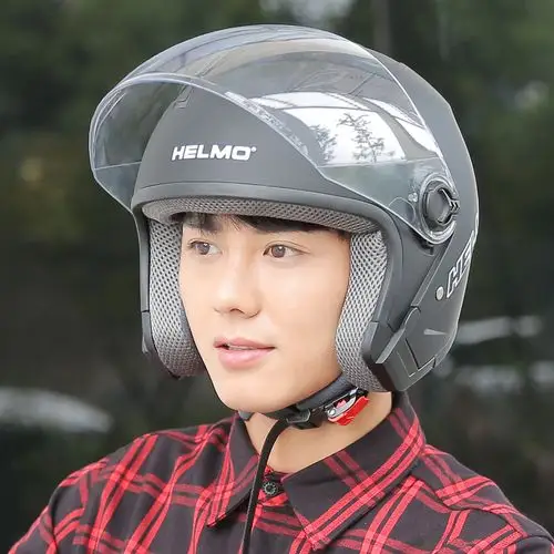 电动摩托车头盔女女士四季通用冬季电瓶车女式可拆卸保暖男安全帽