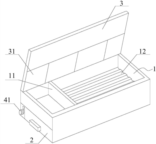 多功能文具盒的制作方法