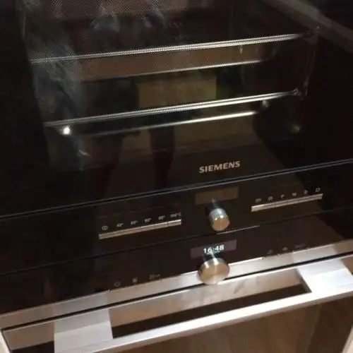 西门子siemens22升原装进口不锈钢嵌入式蒸箱hb25d5l2w按键式电蒸箱