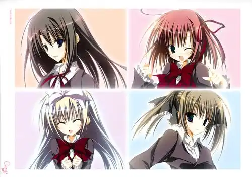 有没有姐妹的动漫头像(四个人)～帮忙啊