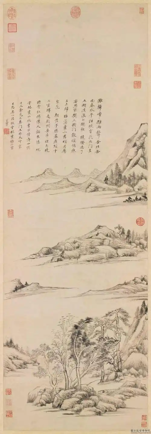 董其昌山水精品欣赏_禅宗_思想_绘画