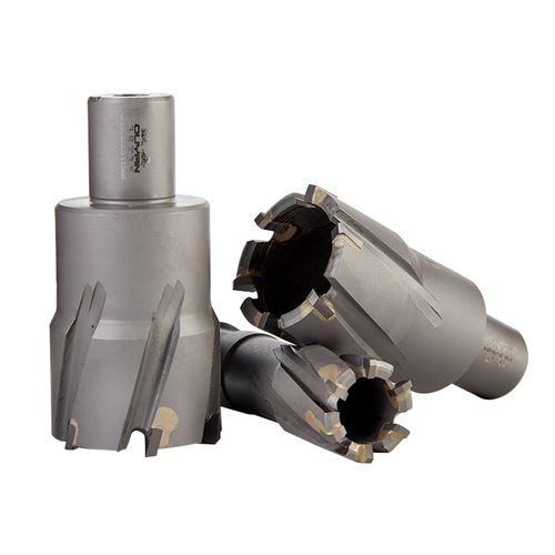 硬质合金空心钻头取心芯钻头磁力钻磁座钢板钻取芯套料钻打孔钻头开孔