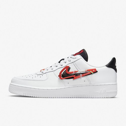 耐克nikeairforce1af1空军一号男鞋登山扣白色板板鞋
