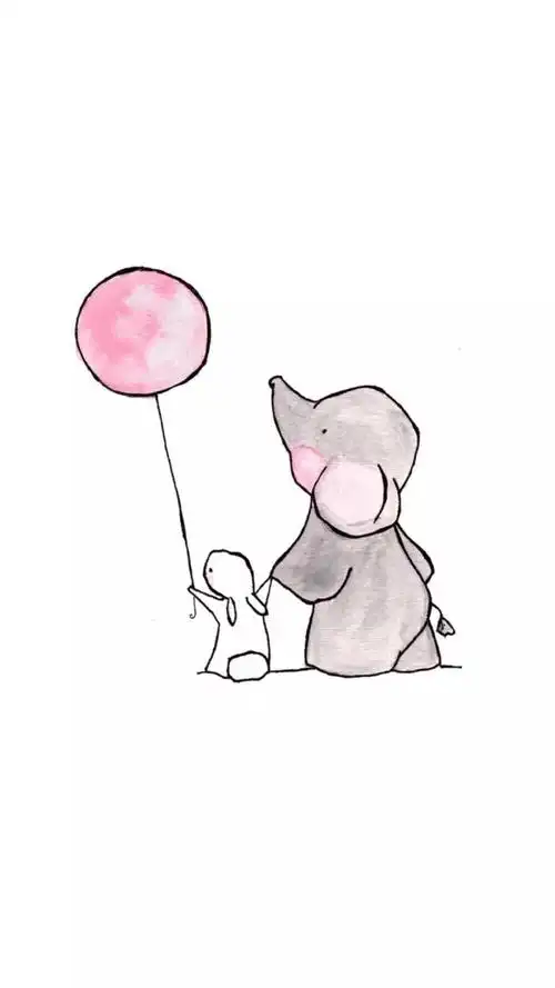 小清新,治愈系,可爱,手绘,插画,萌萌哒