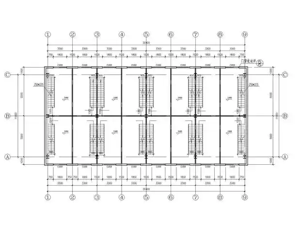 商业cad建筑图纸资料下载-某2层钢结构商业结构施工图(cad含建筑图)