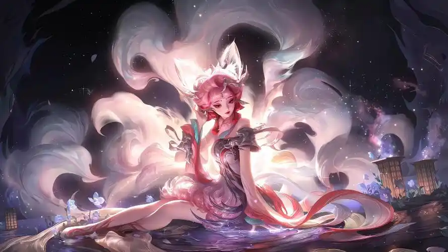 《妲己*青丘·九尾》王者荣耀动态壁纸