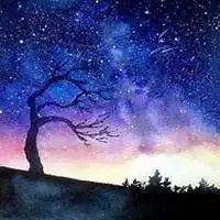 关于星空的图片微信头像点击鼠标右键下载