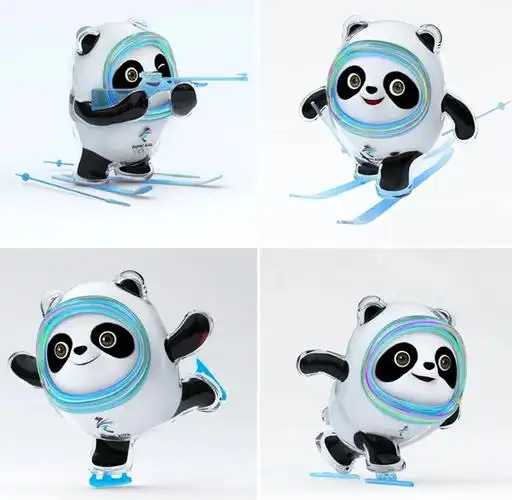 儿童画教程相约冬奥冬奥顶流冰墩墩