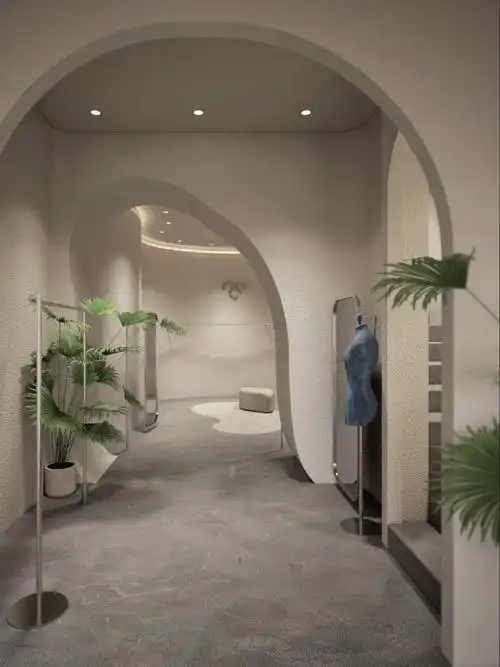 服装店设计网红侘寂风让慵懒与温柔并存